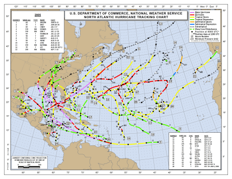 The 2005 Atlantic hurricane season was the most active on record. It produced 28 named storms and 15 hurricanes. How would today's personal-use technology have helped back then?