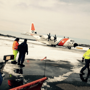 McKenzie and team's ride from Norfolk, Va., to Charleston, W. Va., to deploy for the crude oil train derailment. Photo courtesy of Thomas McKenzie.